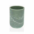 Toothbrush Holder Versa Green Resin (7,5 x 10 x 7,5 cm)