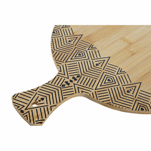 Cutting board Black Natural Bamboo